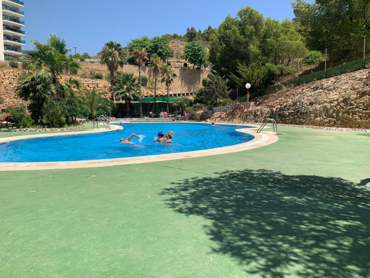 Апартаменти З Чудовим Видом,600 М Пляж Леванте Венідорм Benidorm Bagian luar foto